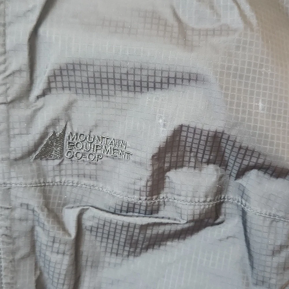 MEC Black Splash Windbeaker Pants Zipper Side Unisex Sz Men's Medium - Picture 6 of 13